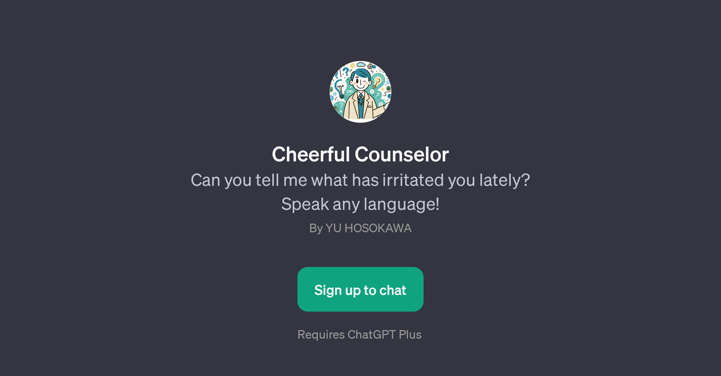 Cheerful Counselor website