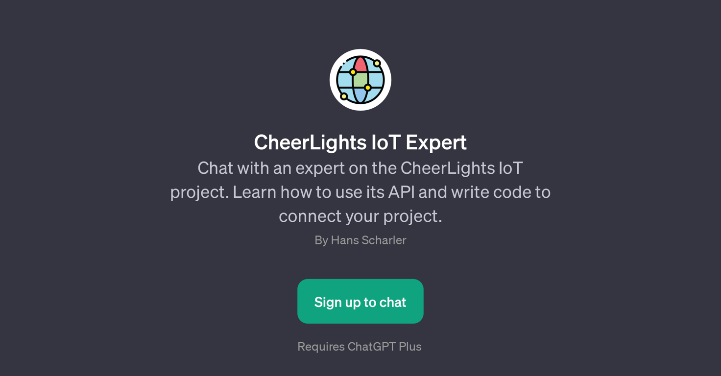 CheerLights IoT Expert website
