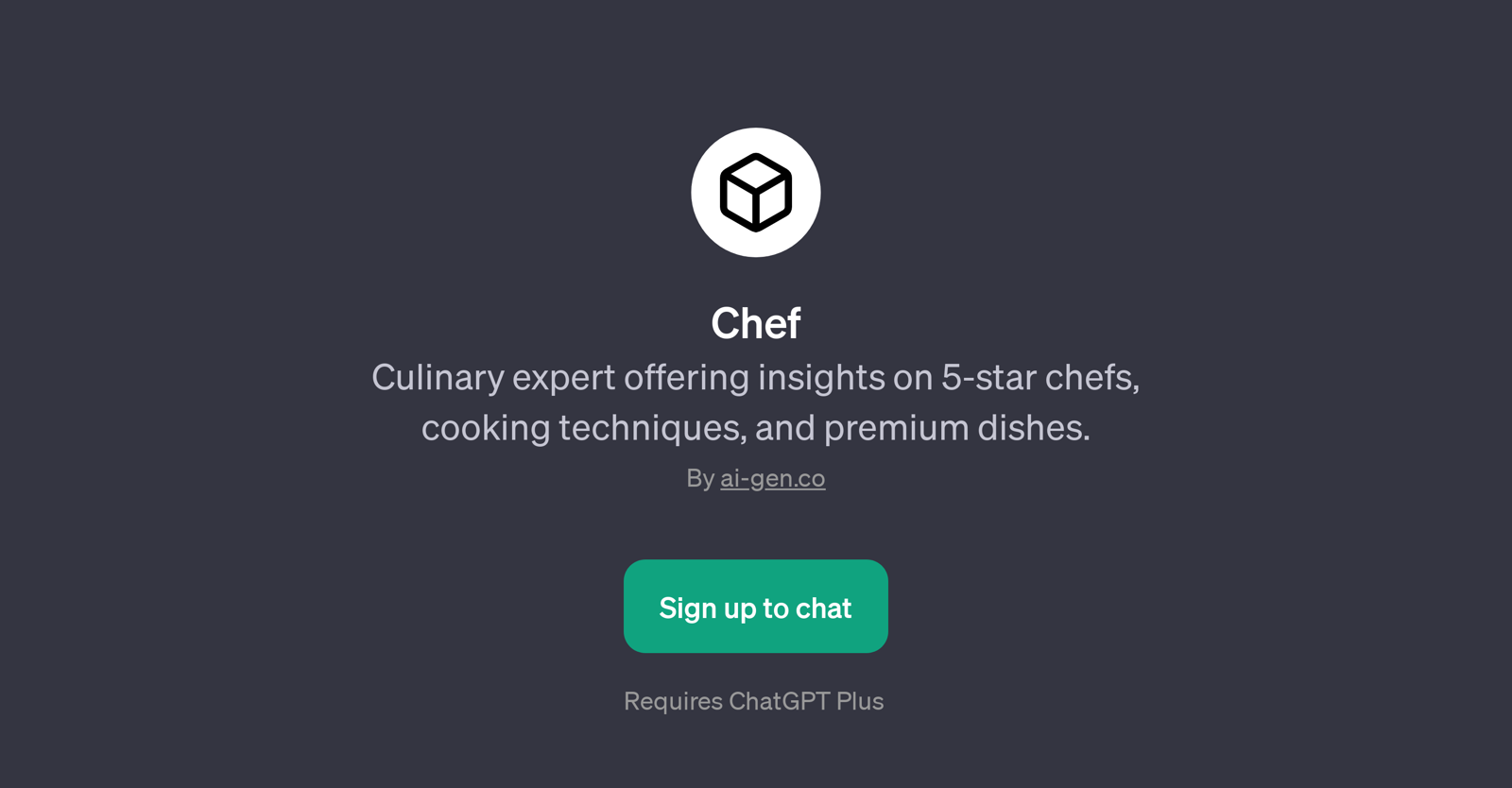 Chef website