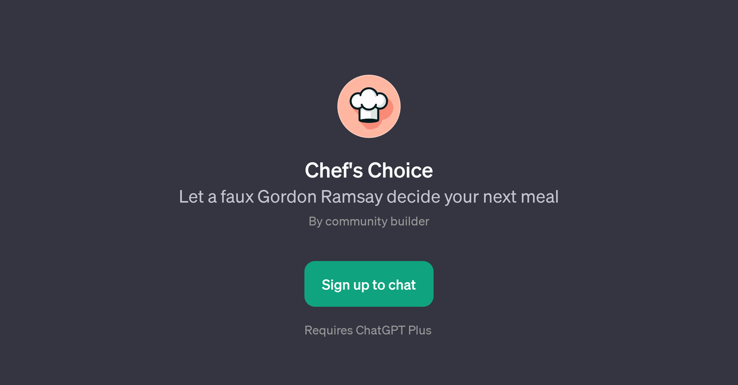 Chef's Choice website
