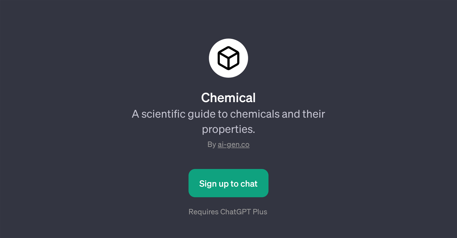 Chemical website