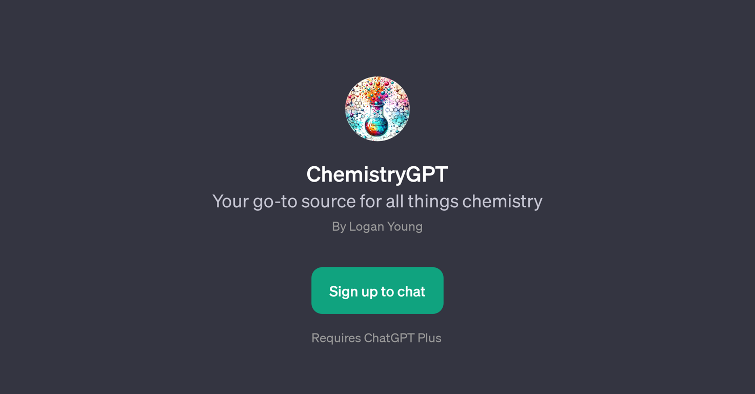 ChemistryGPT website