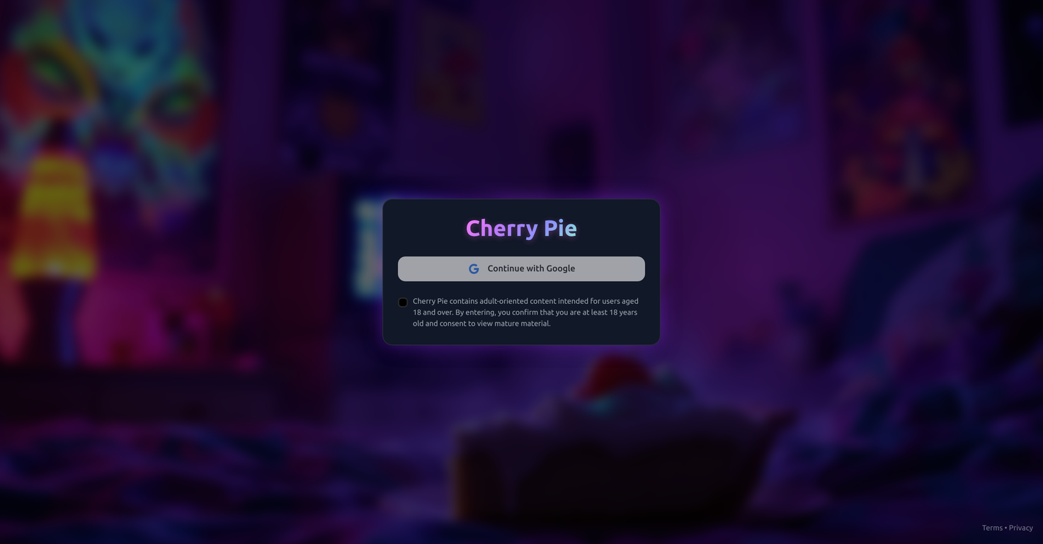 Cherry Pie website