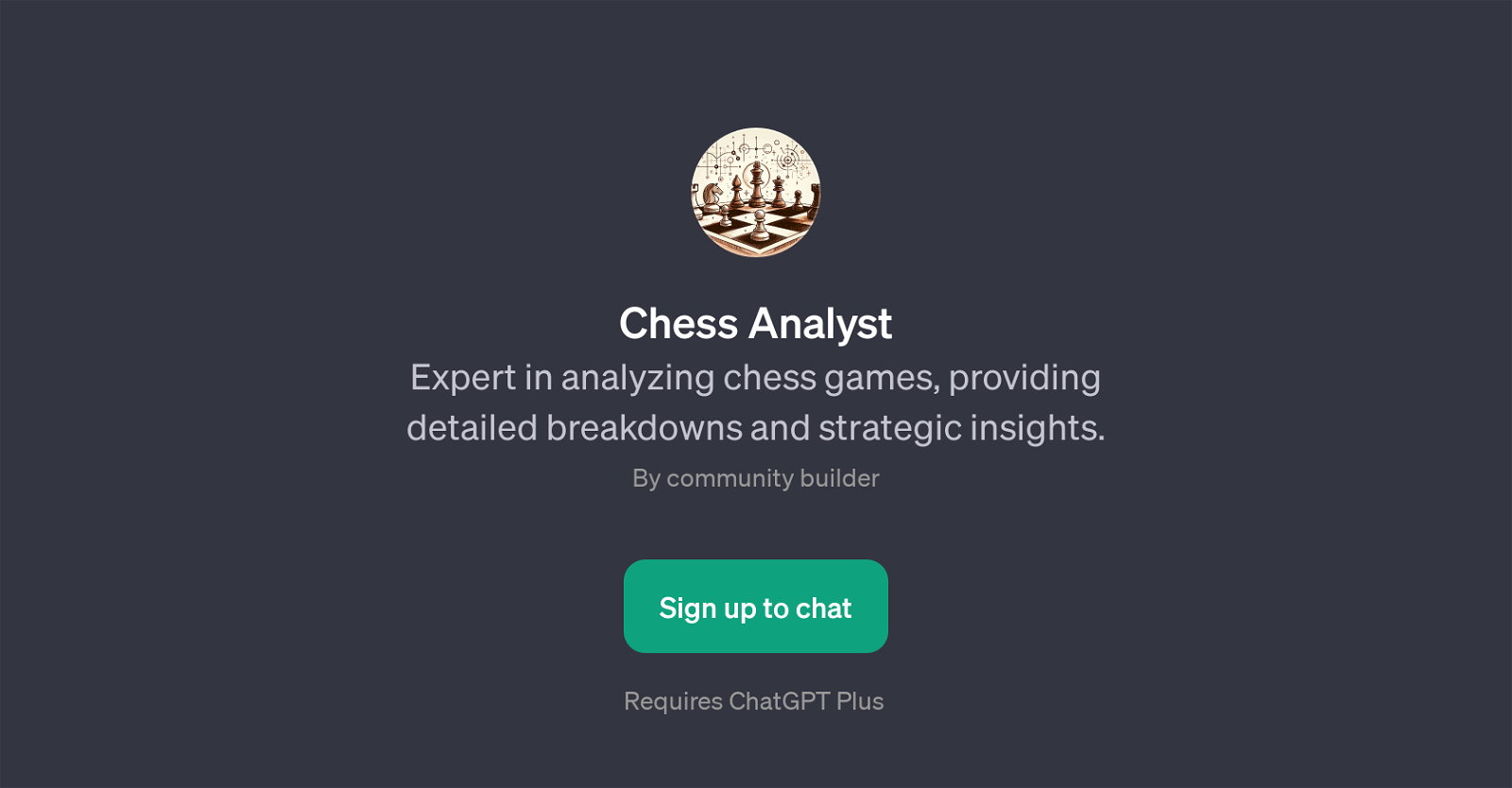 Chess Analyst website