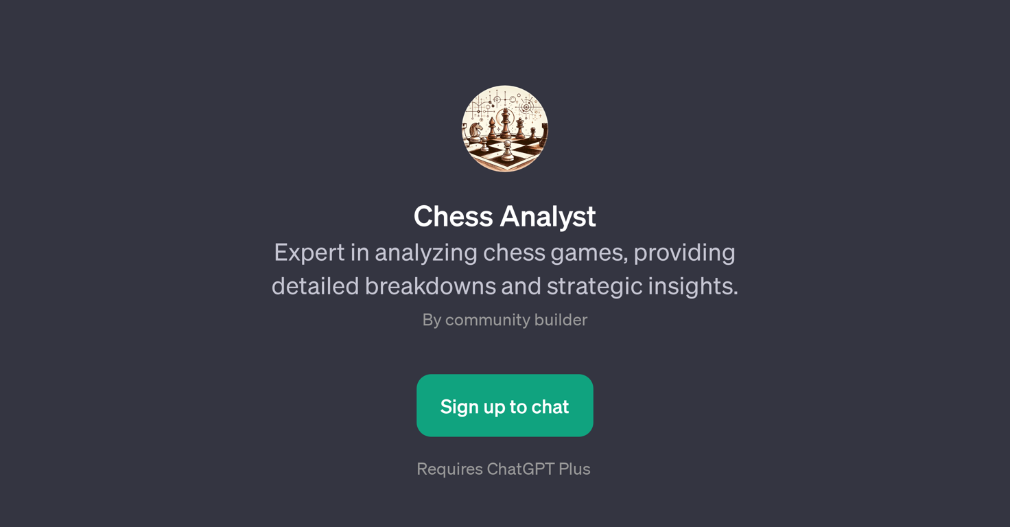 Chess Analyst website