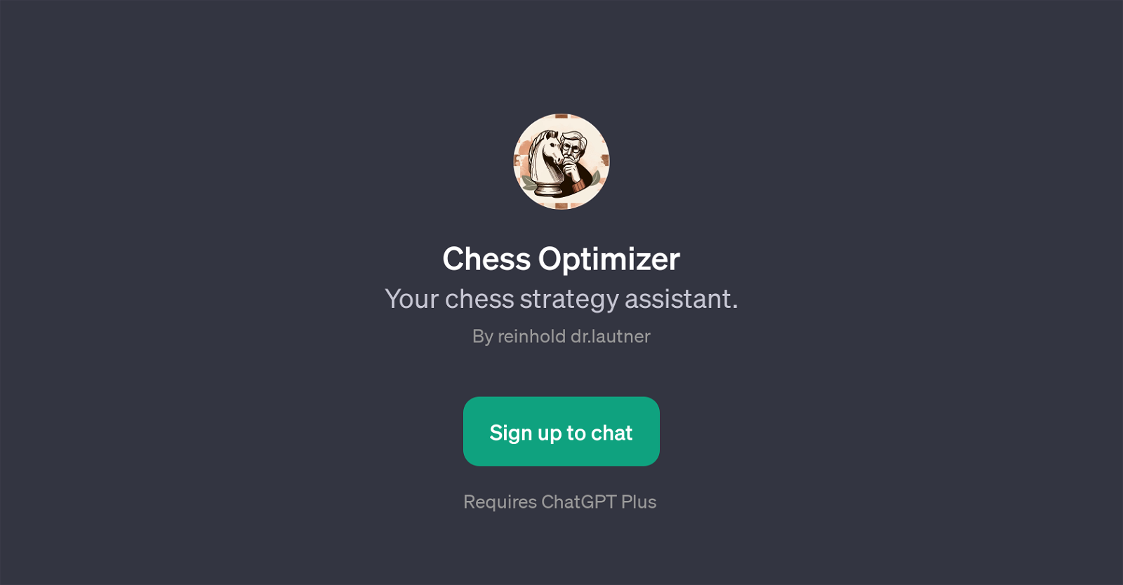 Chess Optimizer website