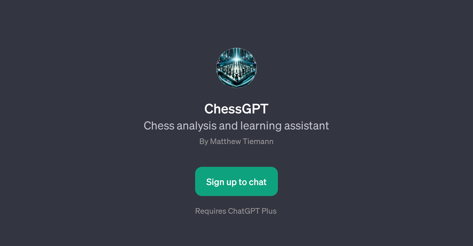 ChessGPT website