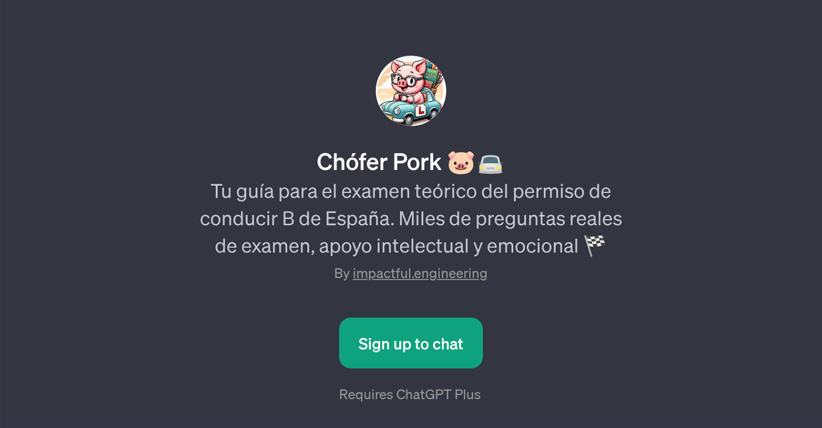 Chfer Pork website
