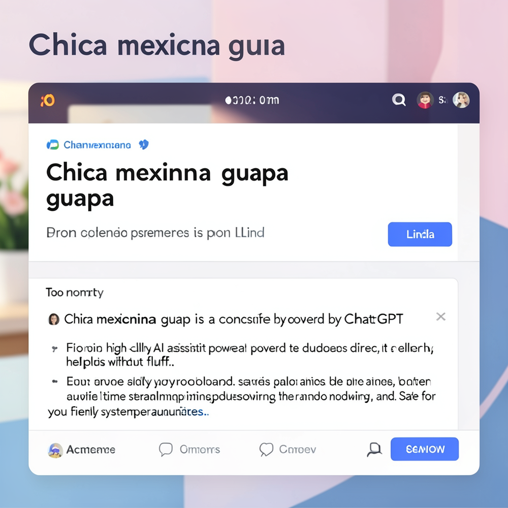Chica mexicana guapa website