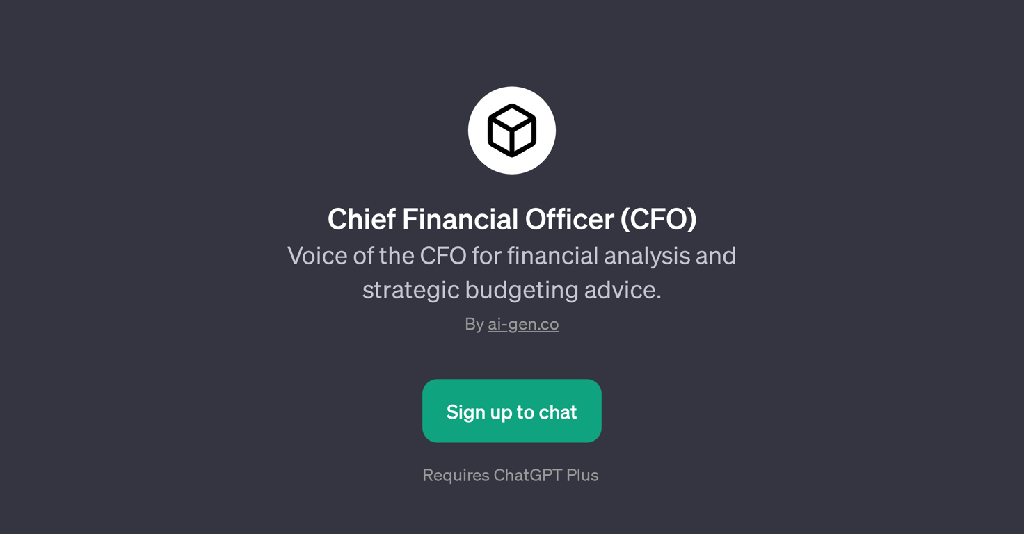 Chief Financial Officer (CFO) website