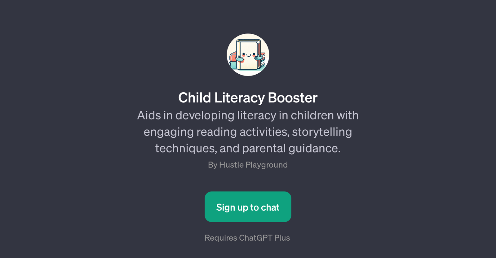Child Literacy Booster website