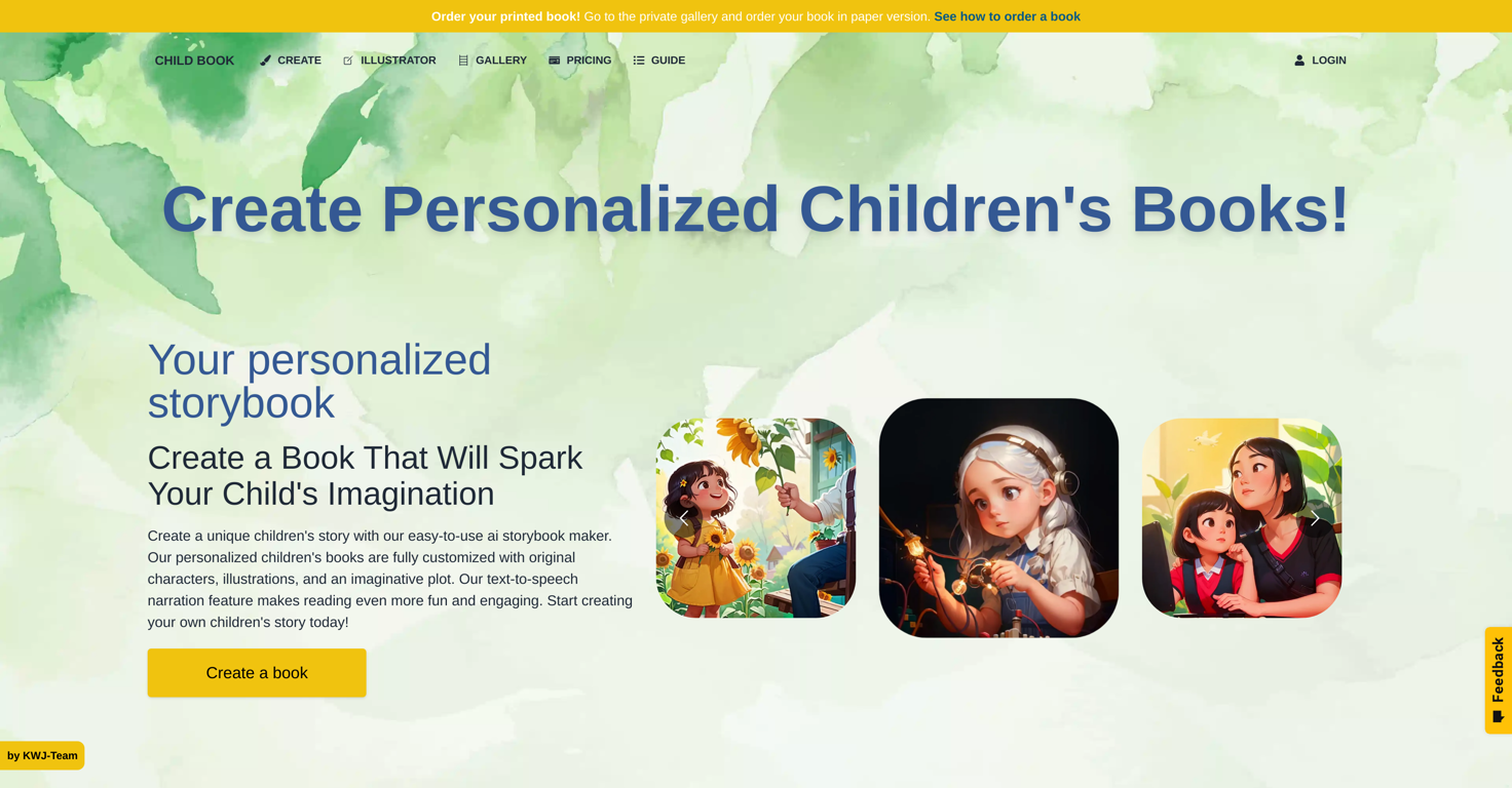 Childbook website