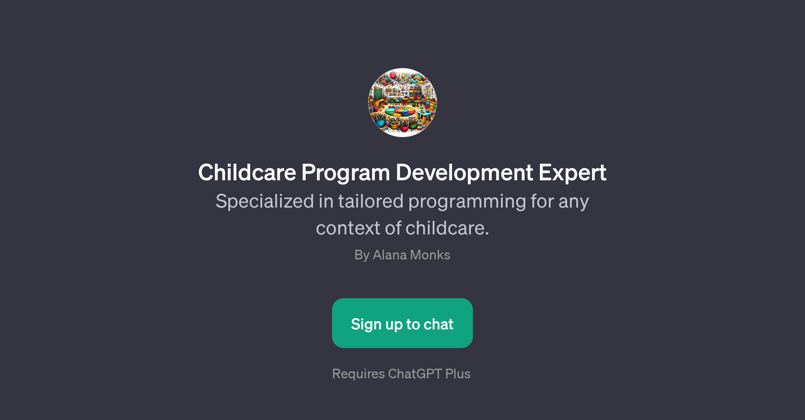 Childcare Program Development Expert website