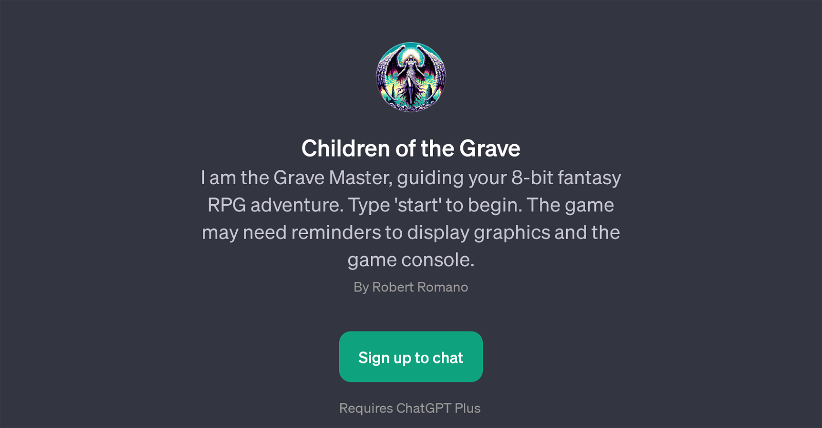 Children of the Grave website