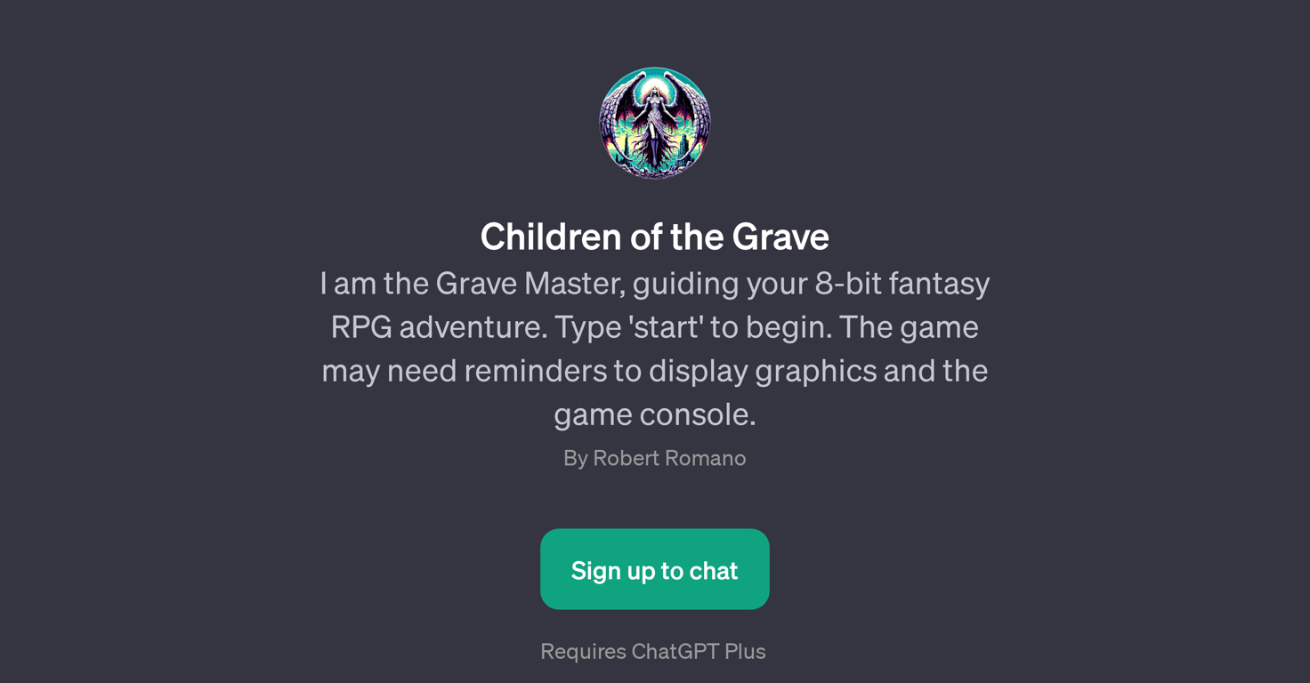 Children of the Grave website