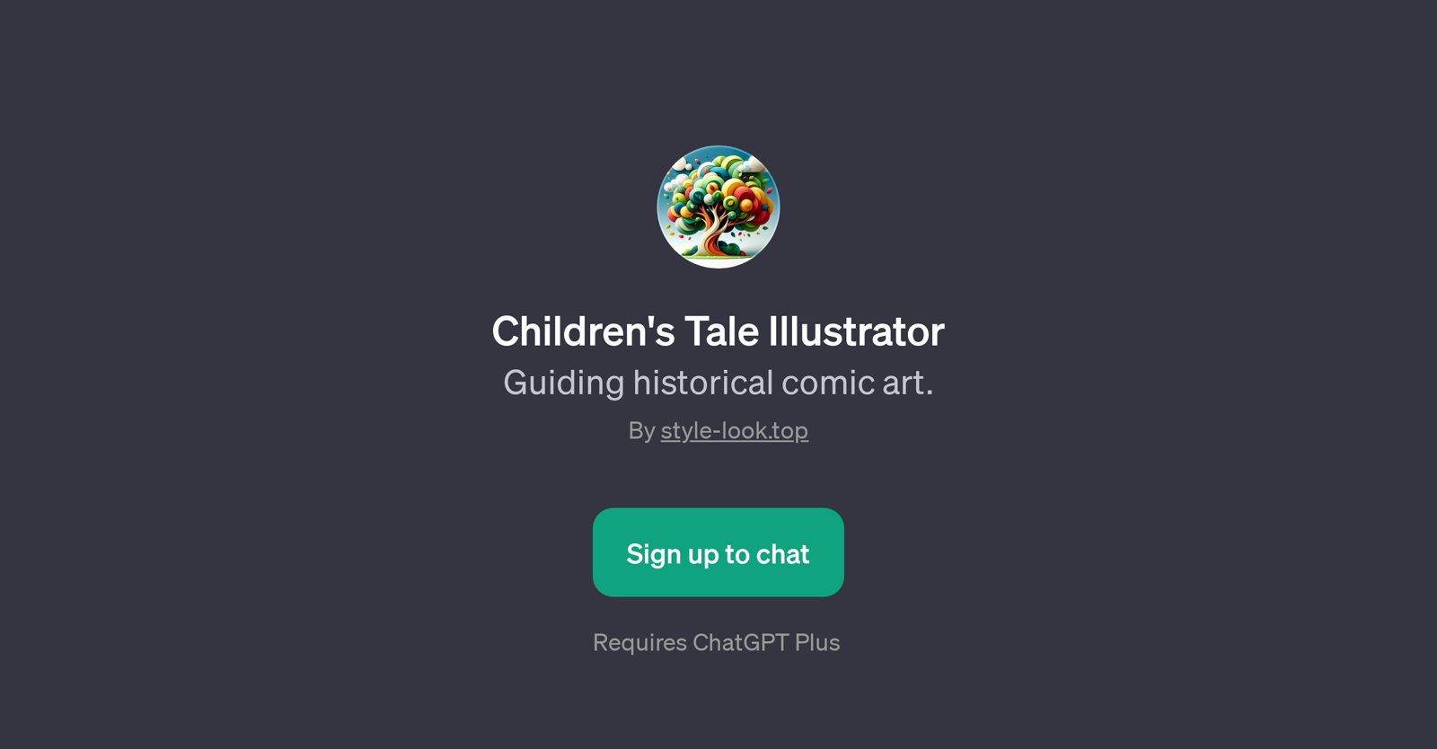 Children's Tale Illustrator website