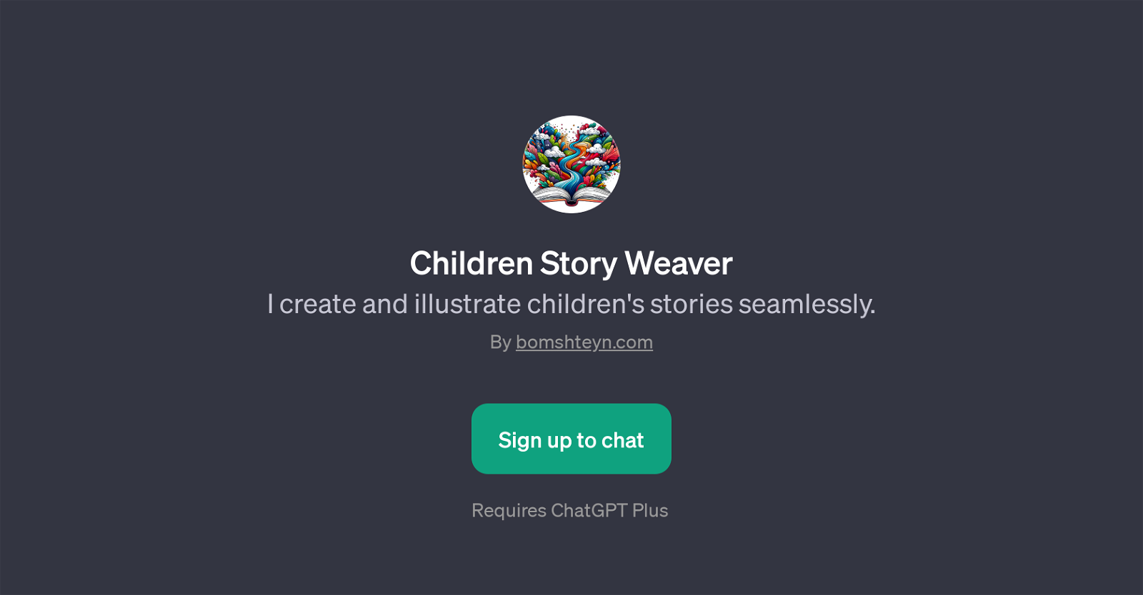 Children Story Weaver website
