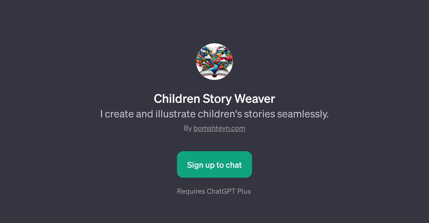 Children Story Weaver website