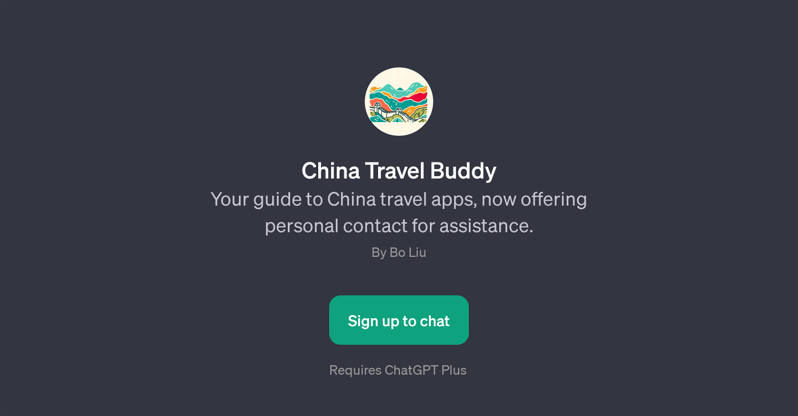 China Travel Buddy website