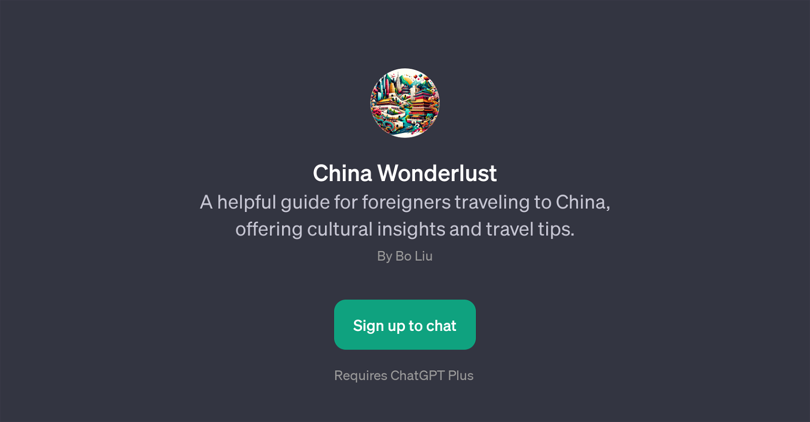 China Wonderlust website