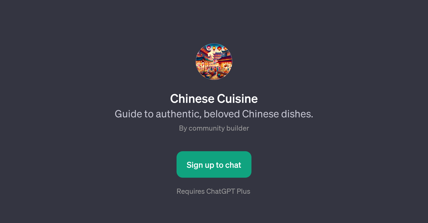 Chinese Cuisine website
