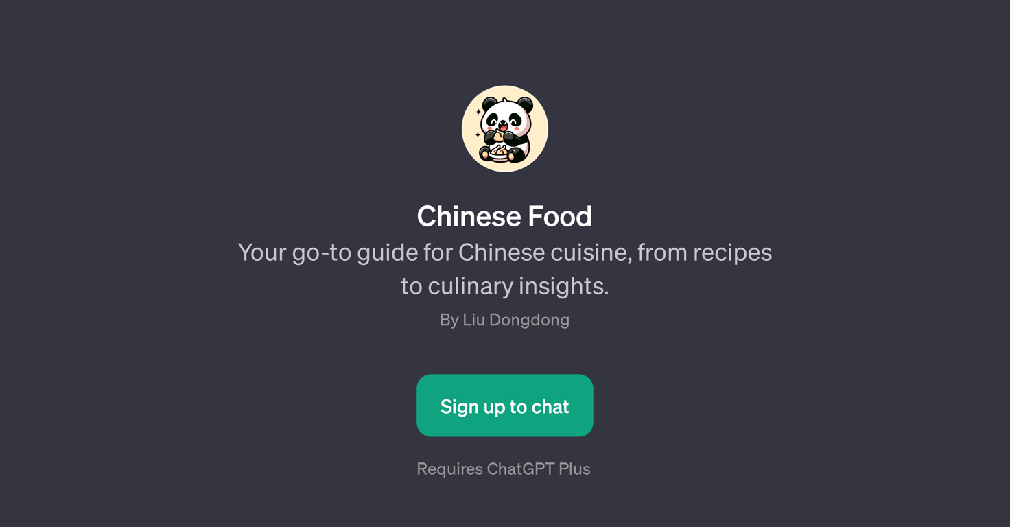Chinese Food website