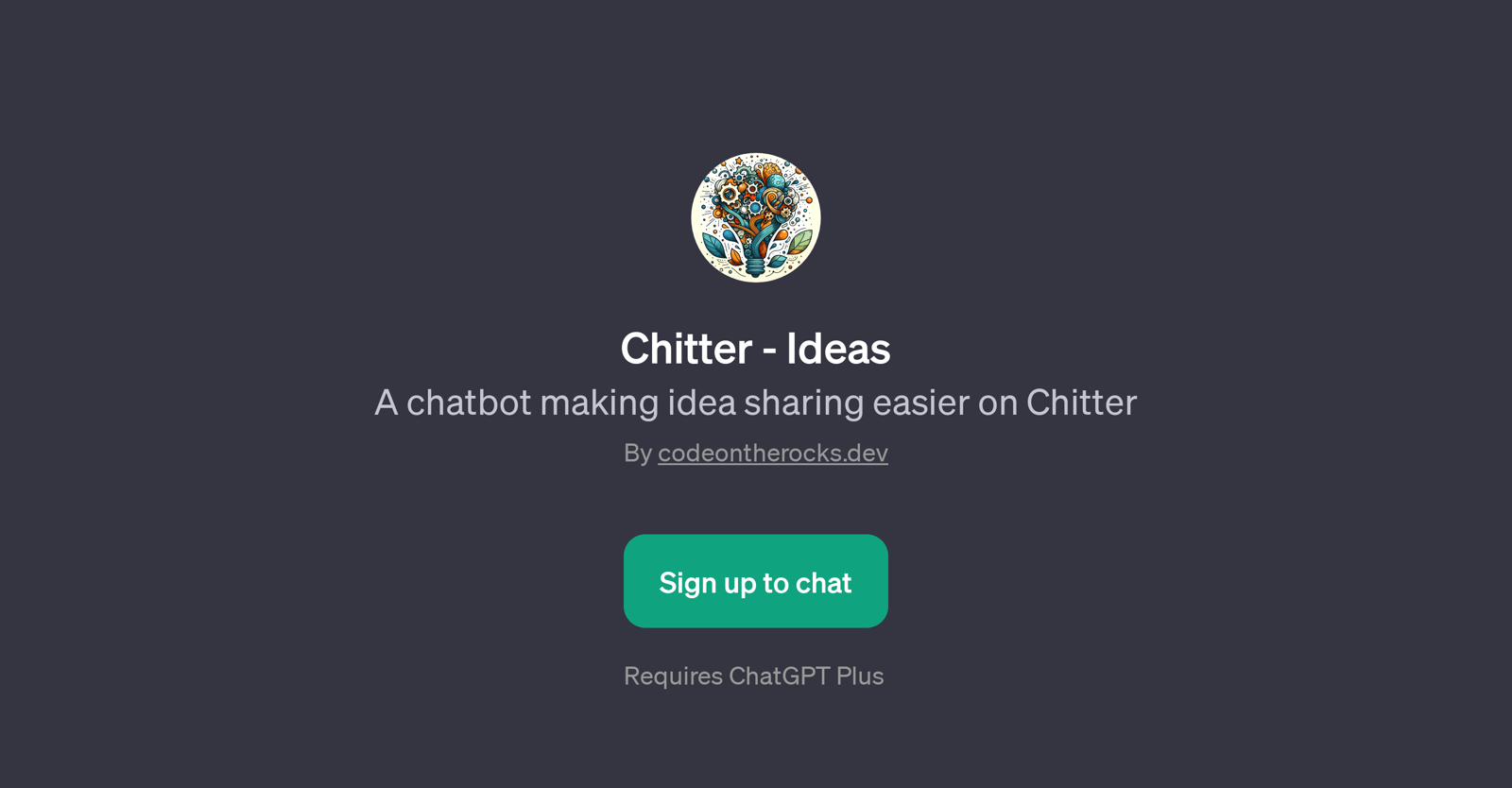 Chitter - Ideas website