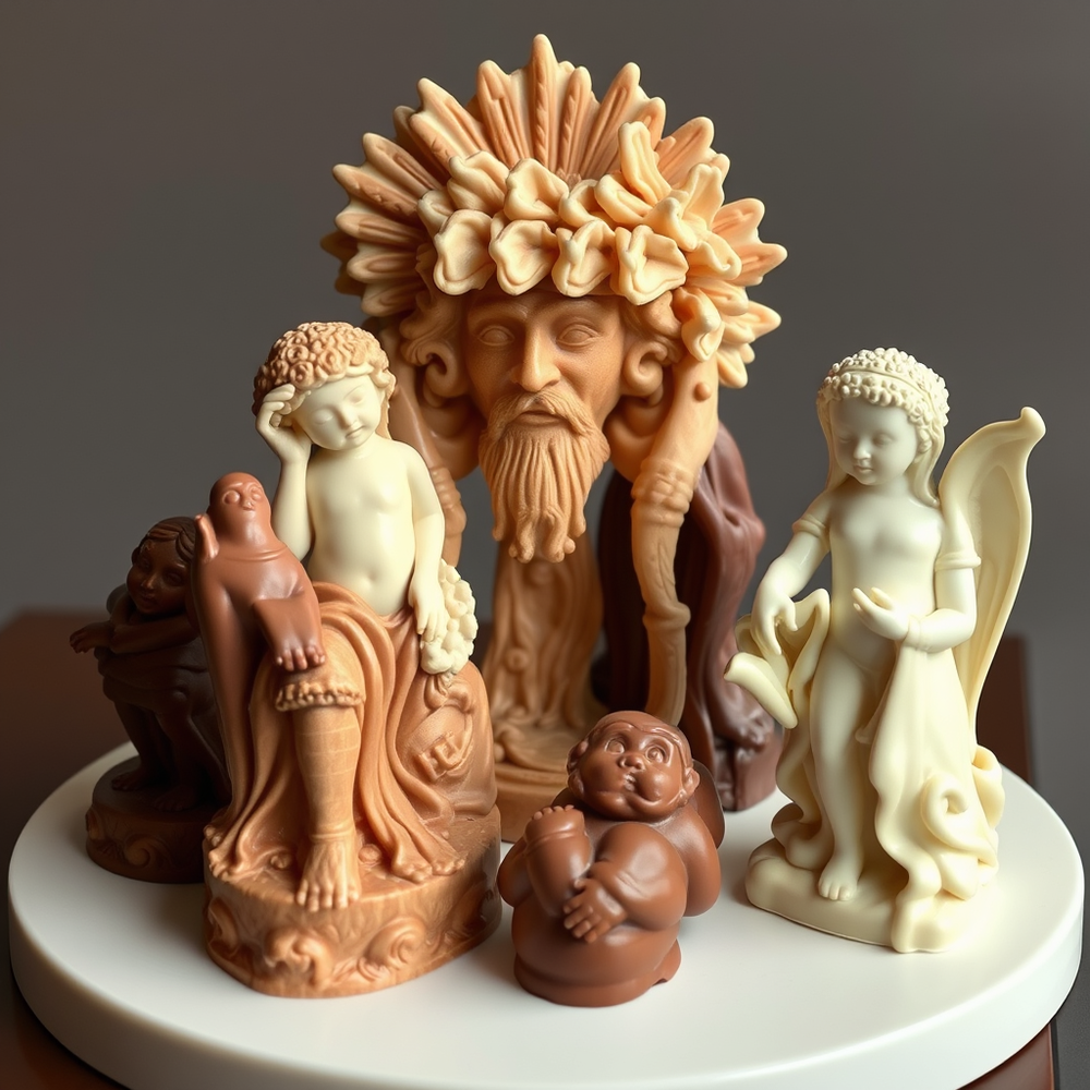 Chocolate Statues website