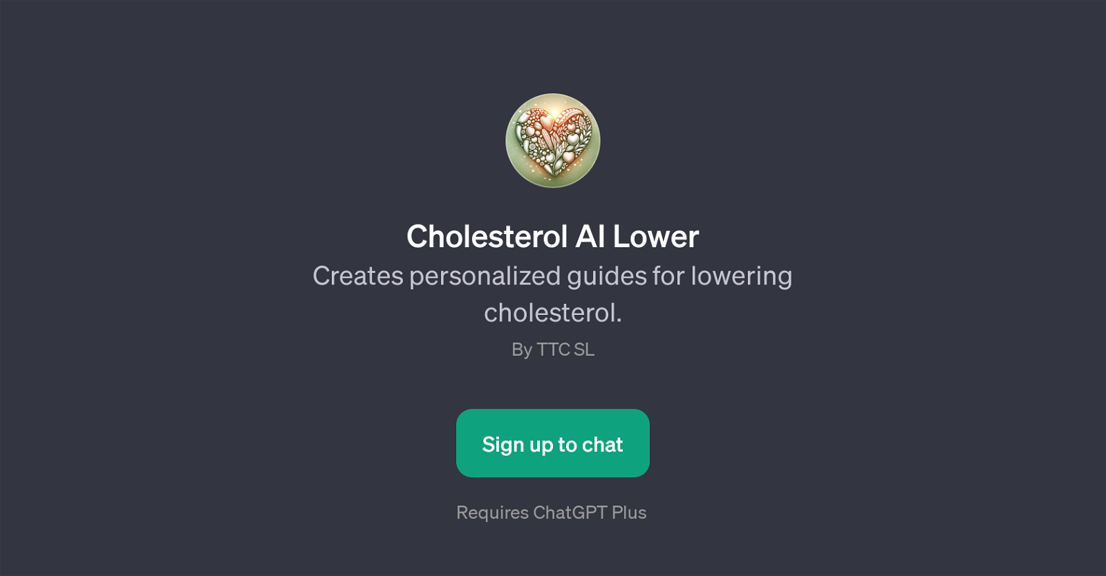 Cholesterol AI Lower website