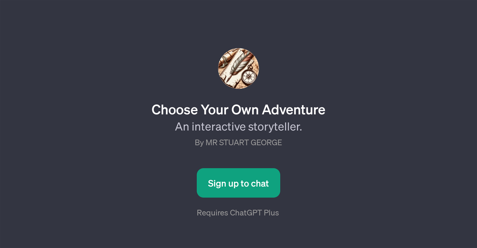 Choose Your Own Adventure website