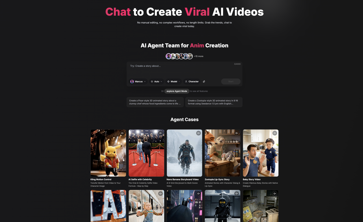 Chraft AI website