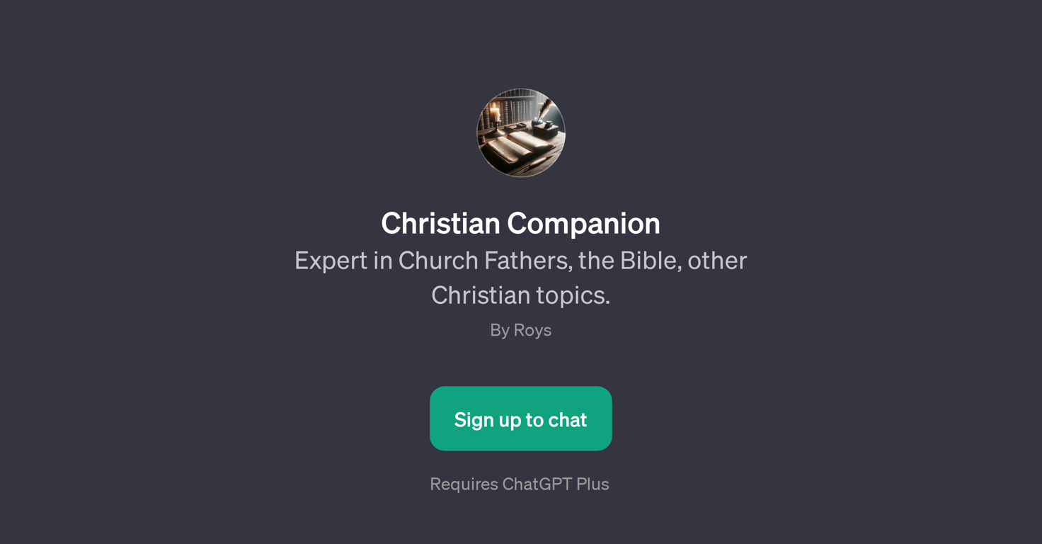 Christian Companion website