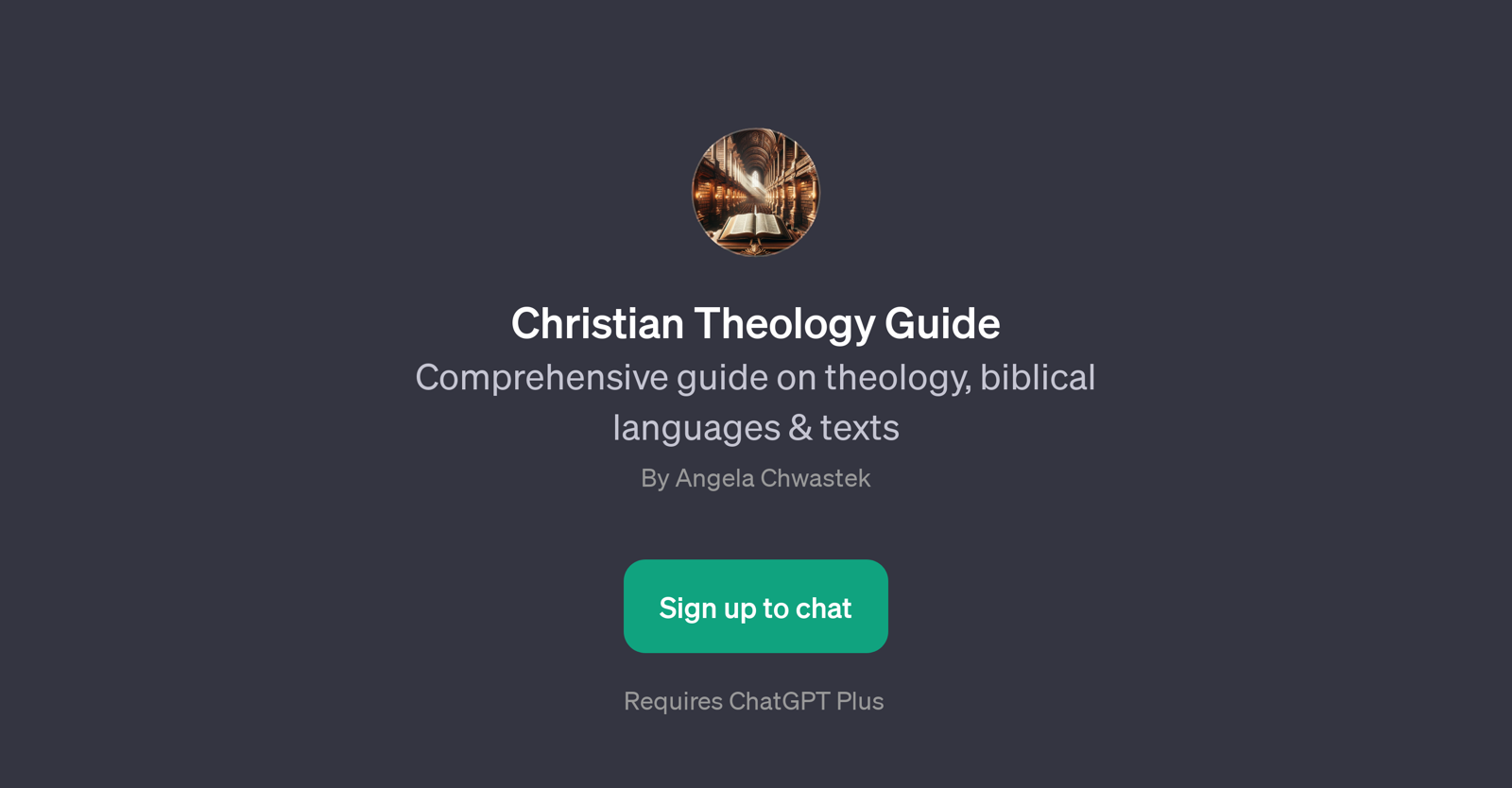 Christian Theology Guide website
