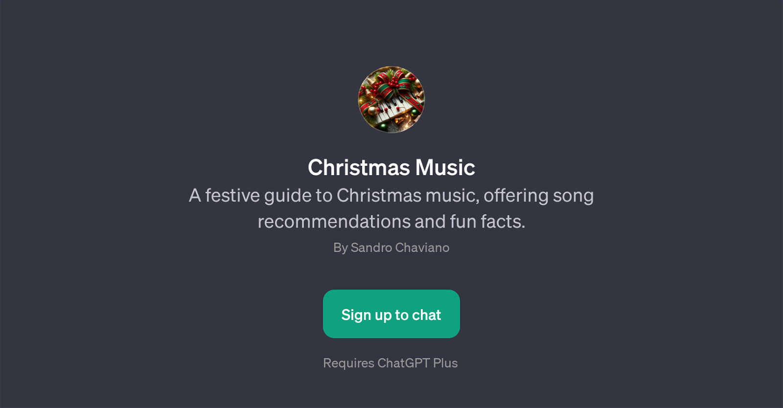 Christmas Music website