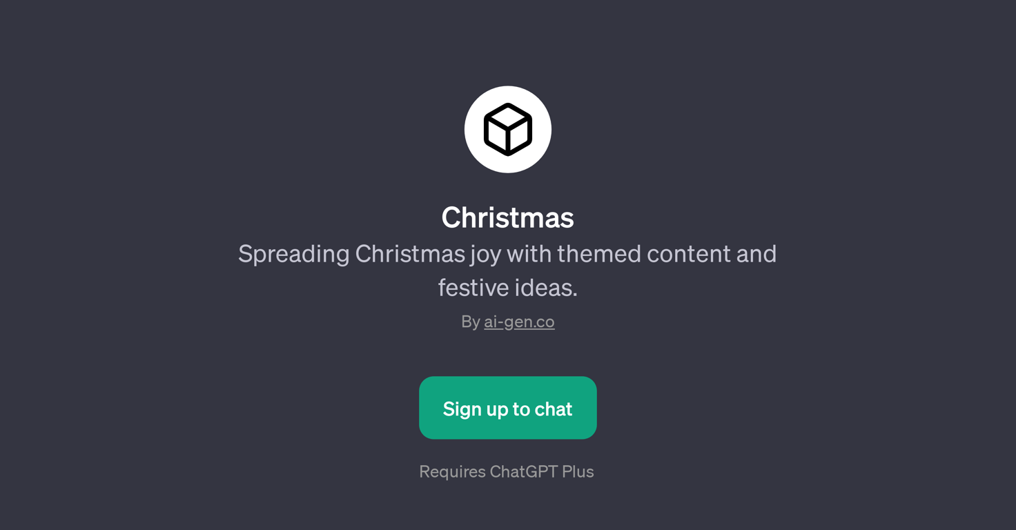 Christmas website