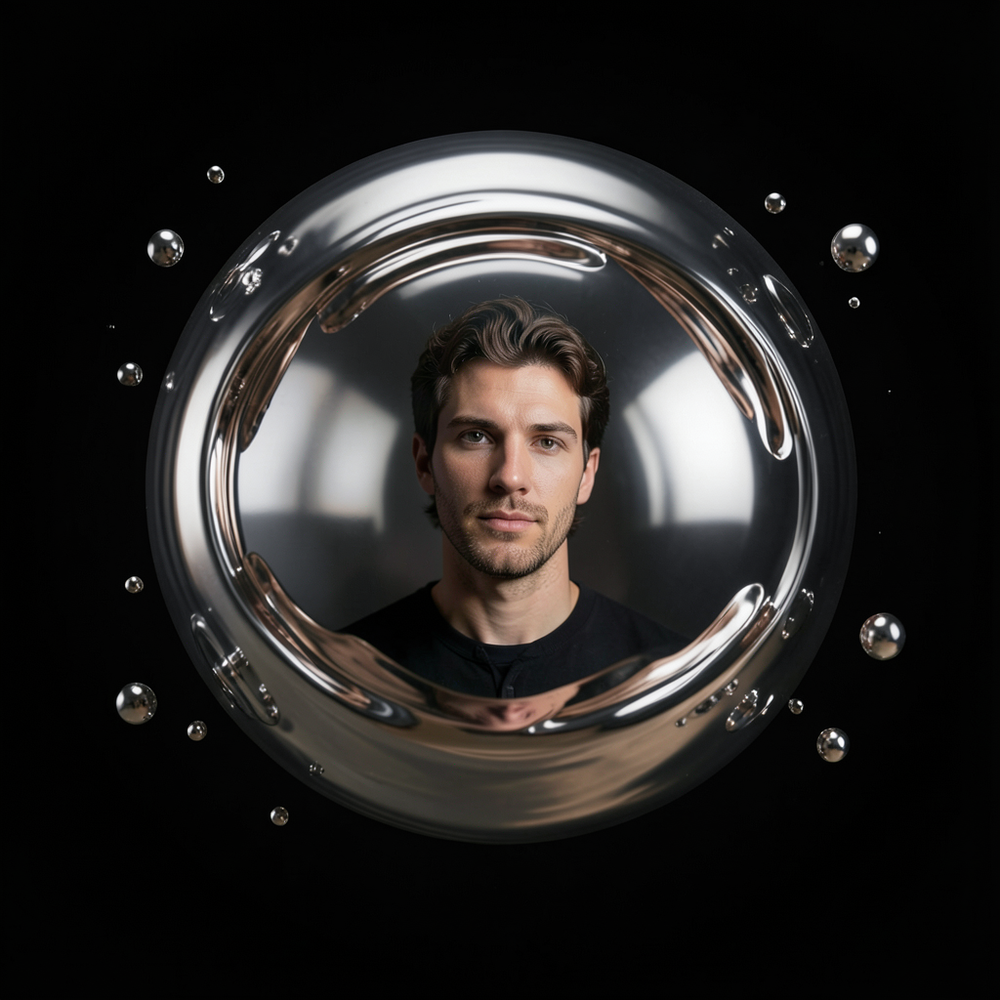 Chromatic Reflection – Liquid Identity website