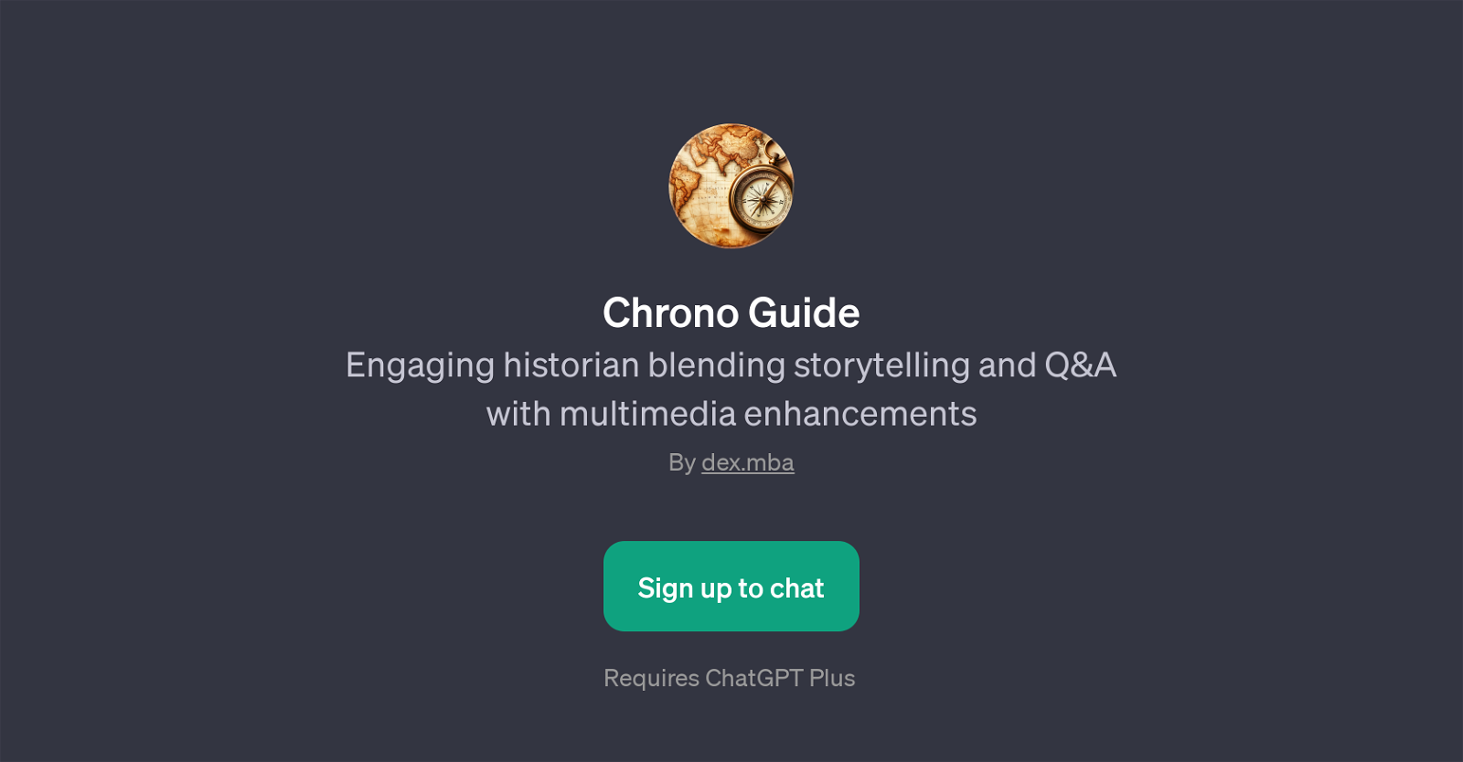 Chrono Guide website
