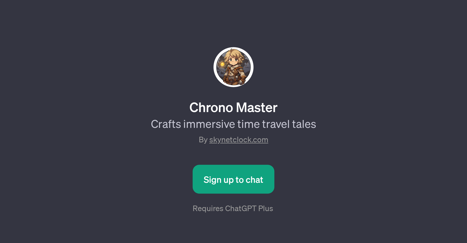 Chrono Master website