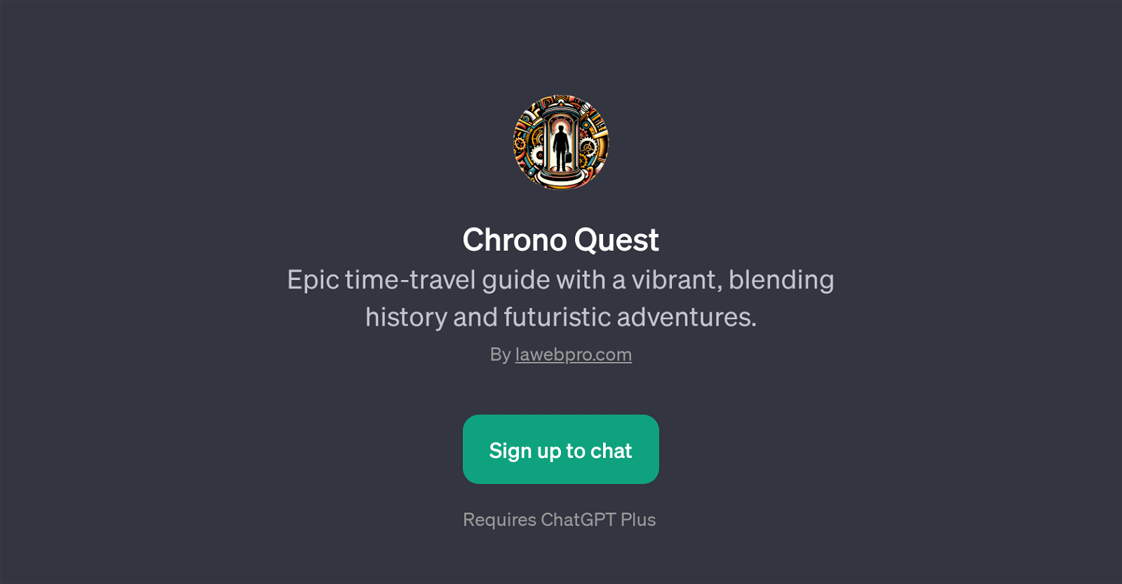 Chrono Quest website