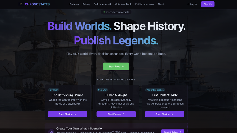 Chronostates website