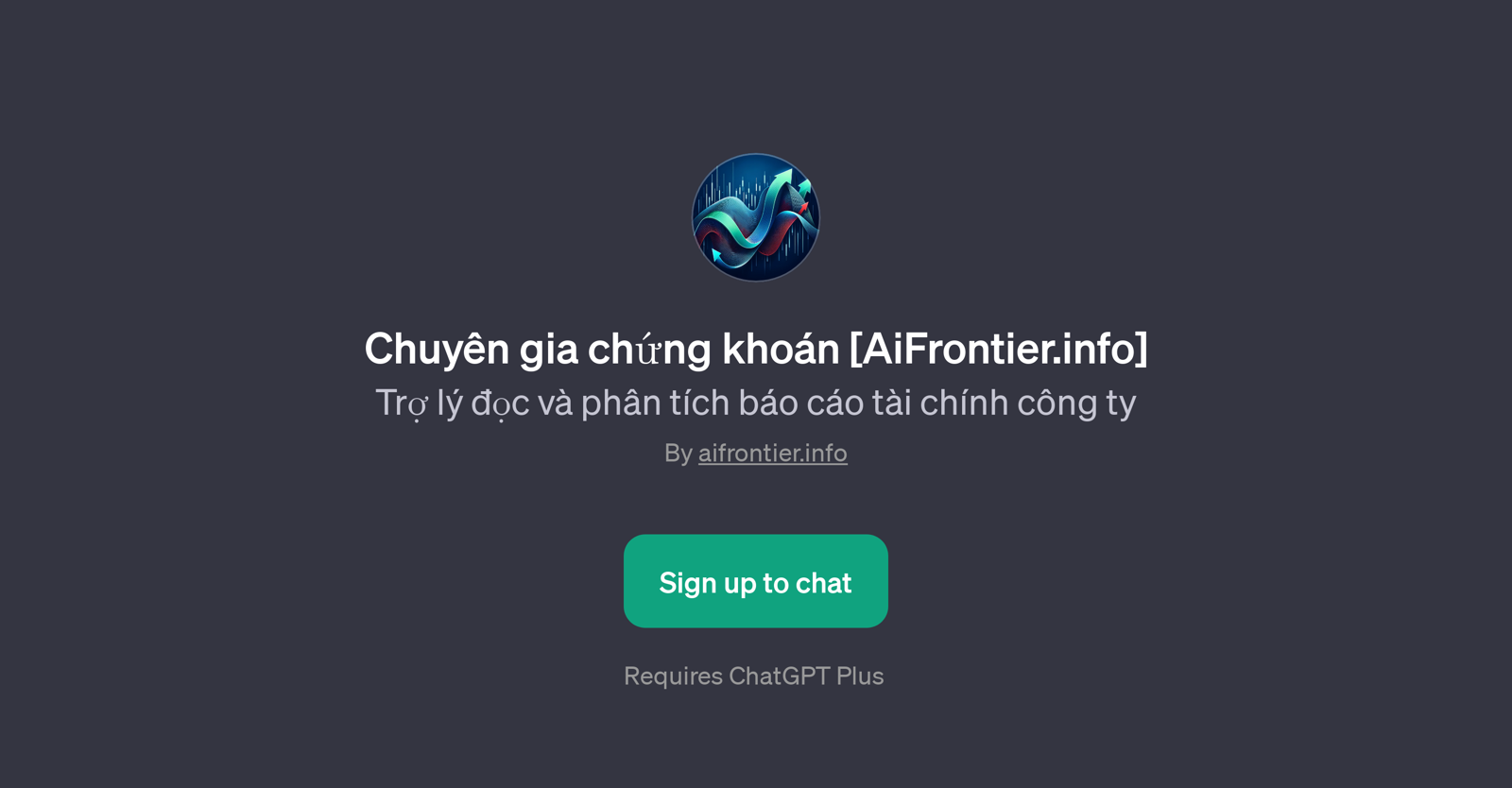Chuyn gia chng khon [AiFrontier.info] website