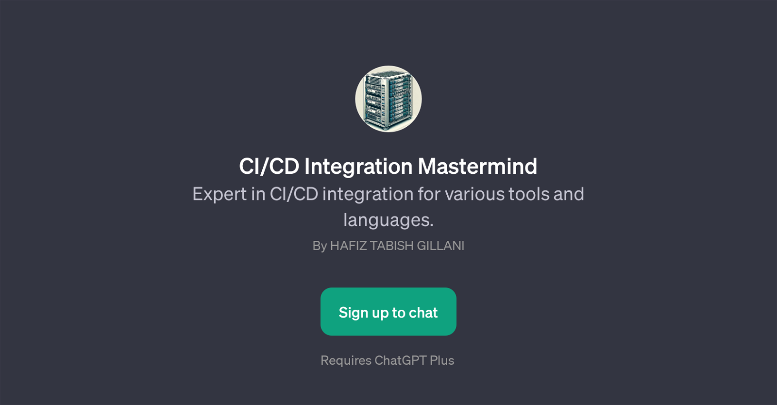 CI/CD Integration Mastermind website