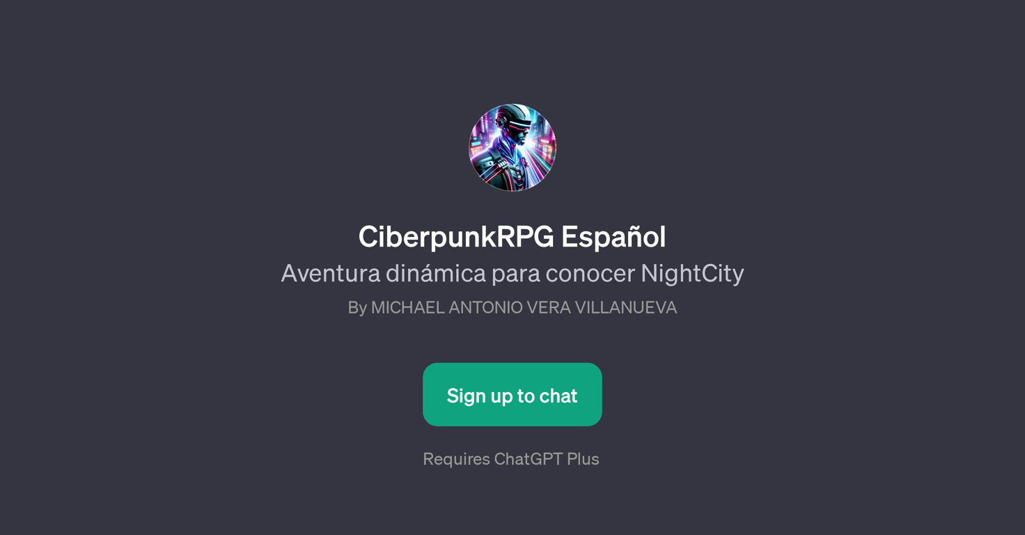 CiberpunkRPG Espaol website
