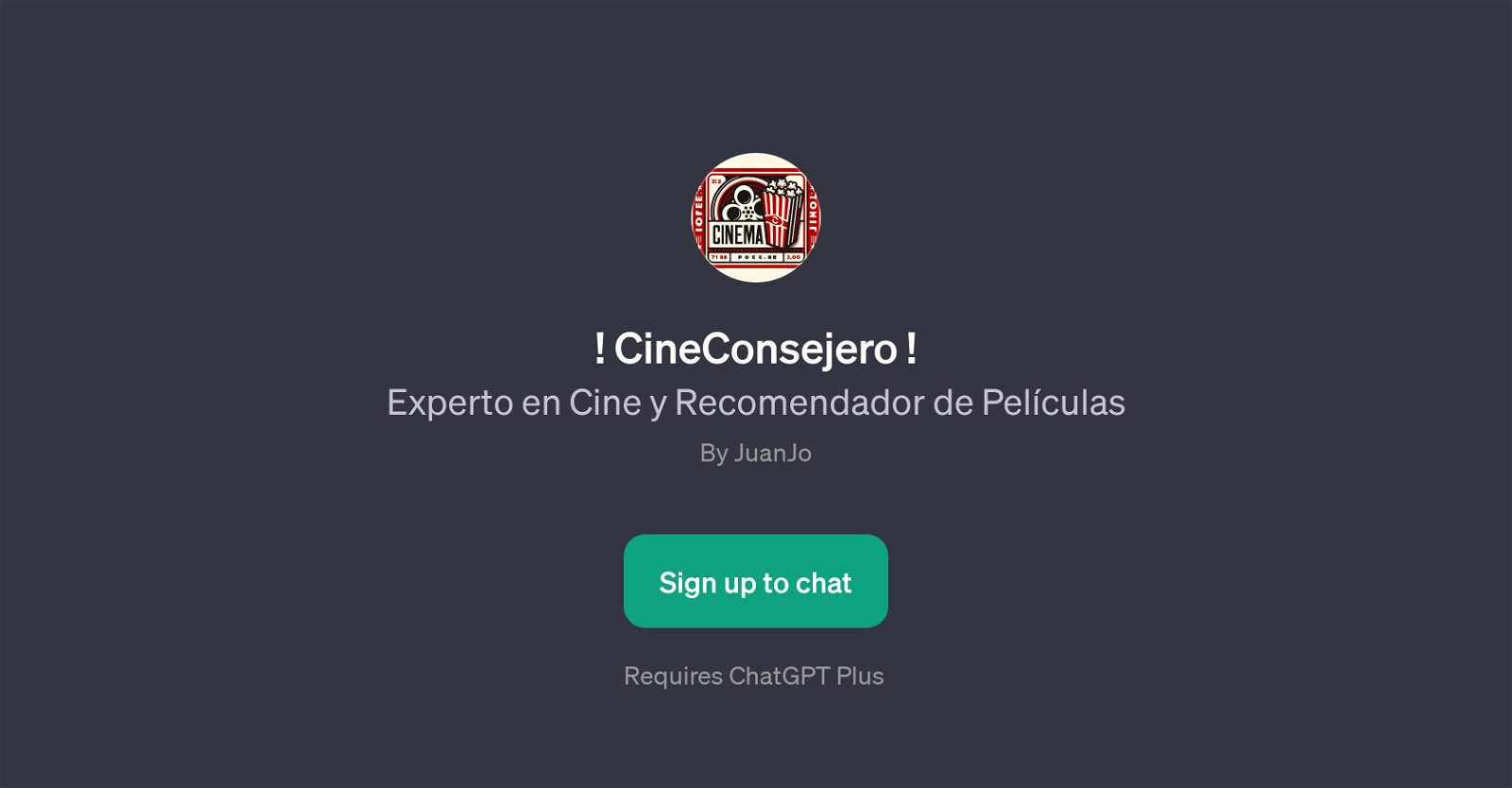 ! CineConsejero ! website