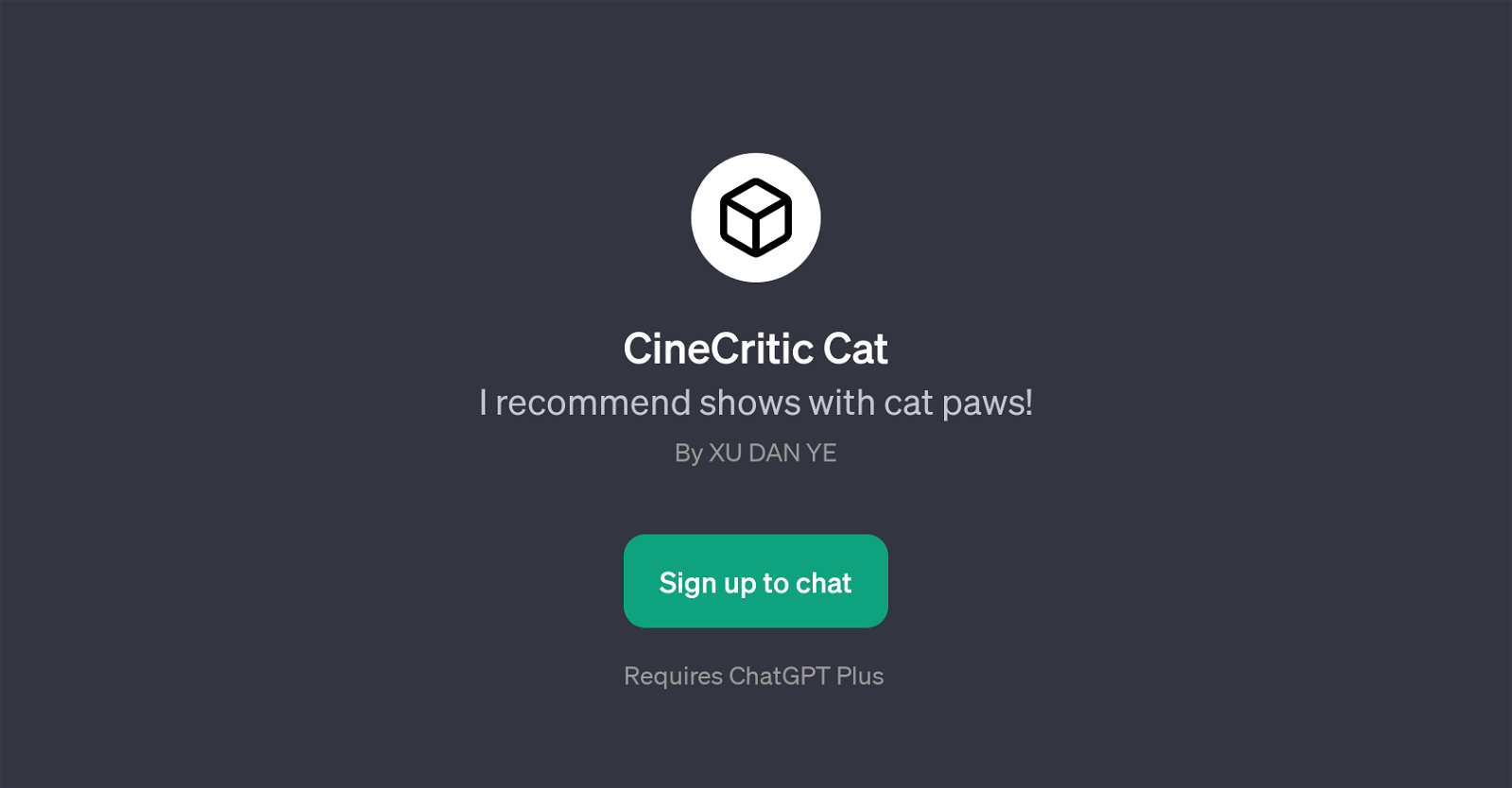 CineCritic Cat website
