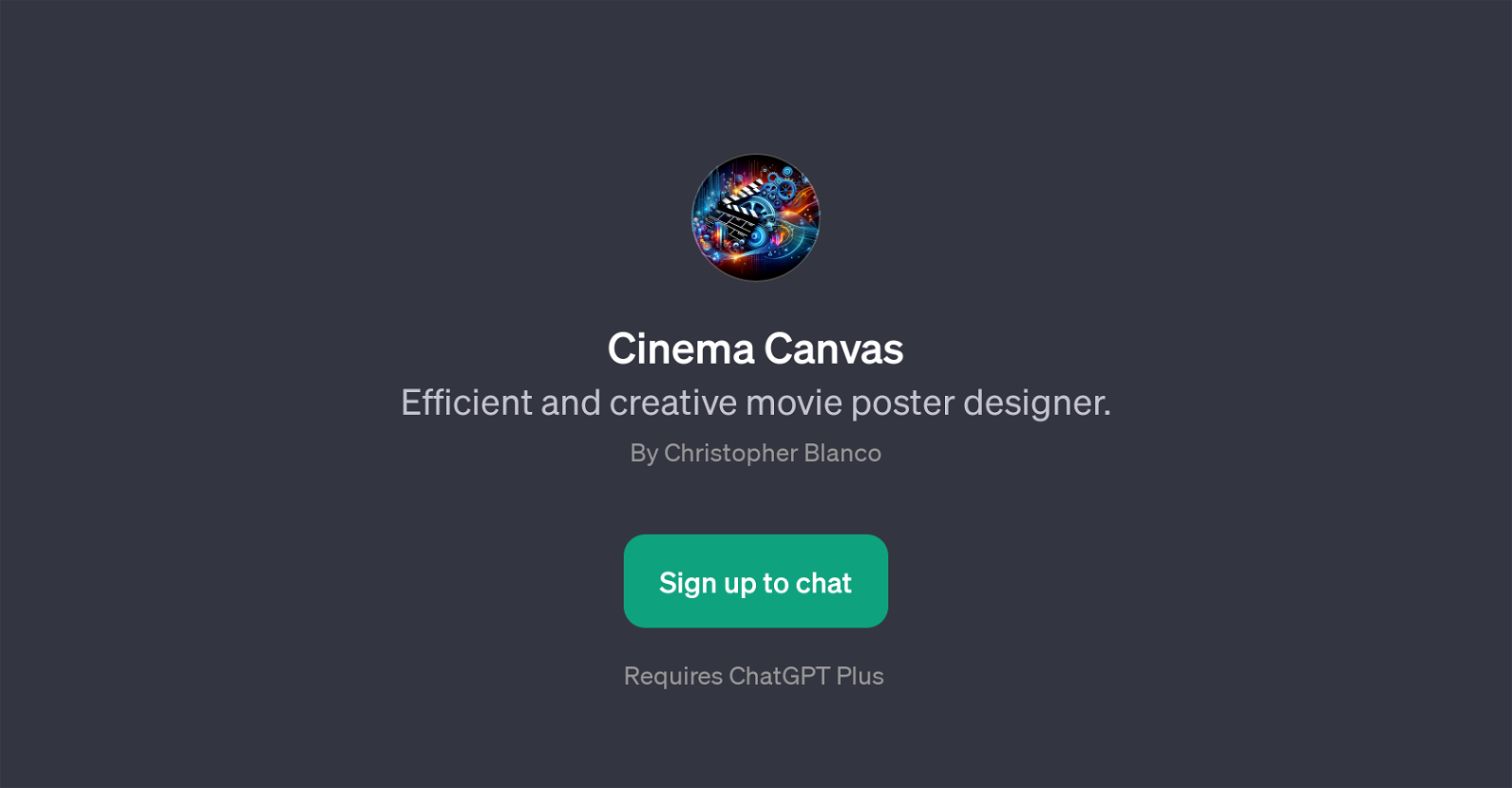 Cinema Canvas website