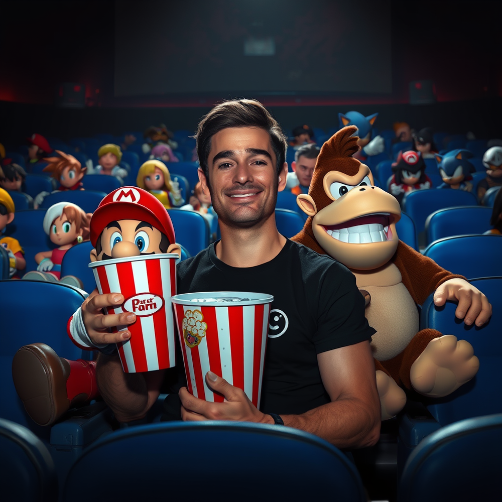 Cinema Chaos – Gaming Legends Night Out website