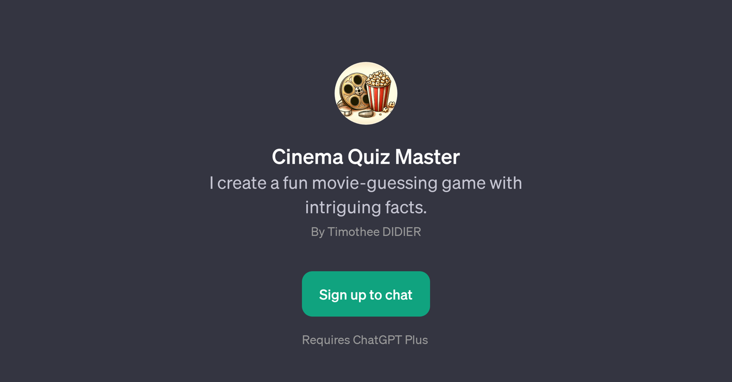 Cinema Quiz Master website
