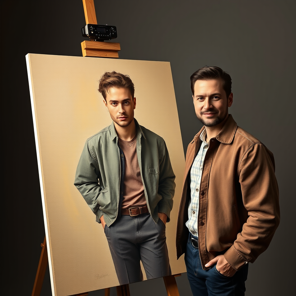 cinematic 8K portrait of the selfie website