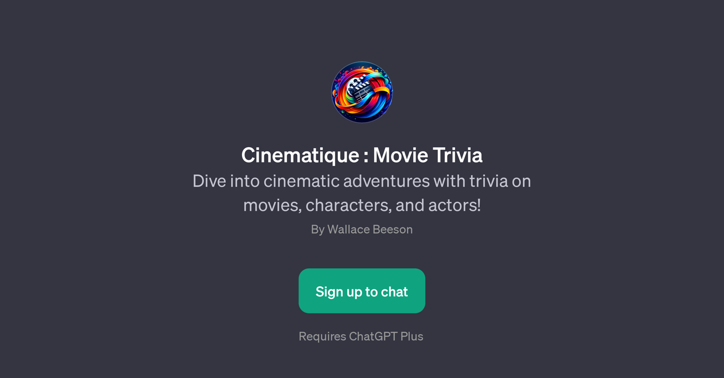 Cinematique : Movie Trivia website